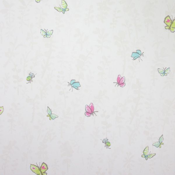 Osborne & Little Wallpaper Butterfly Meadow 04 | Allium Interiors