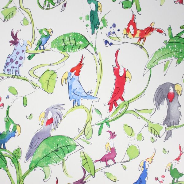 Osborne & Little Wallpaper Cockatoos 01 | Allium Interiors