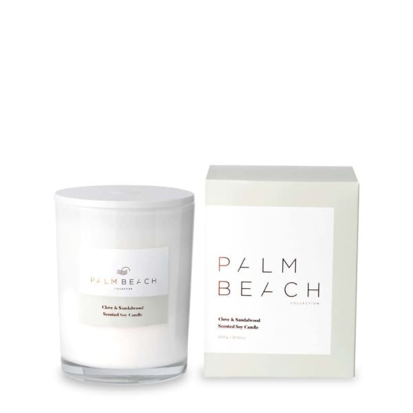 Palm Beach Candle Deluxe Clove & Sandlewood | Allium Interiors