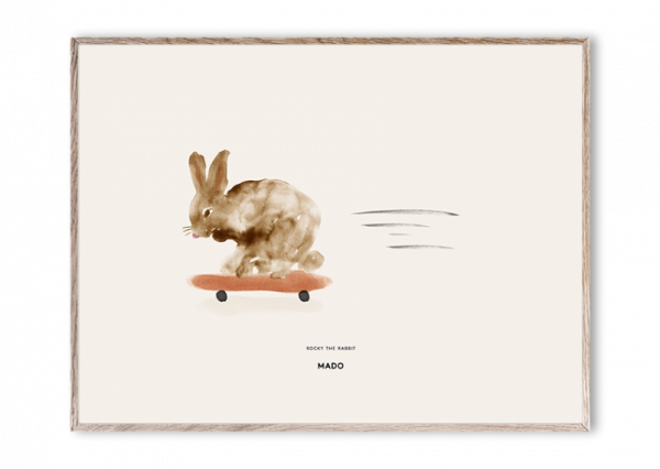 Paper Collective Poster MADO | Rocky Rabbit | Allium Interiors