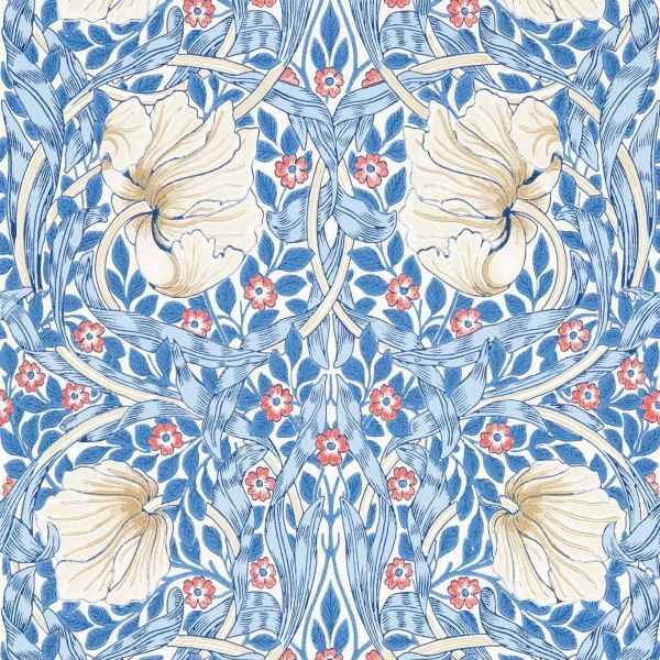 Morris & Co. Wallpaper Pimpernel Woad | Allium Interiors