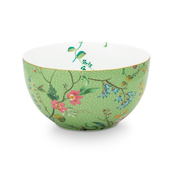 Pip Studio Jolie Flowers Green Bowl 12cm | Allium Interiors