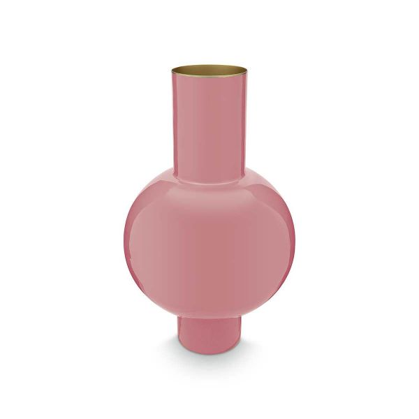 Pip Studio Vase Enamel Pink  | Allium Interiors