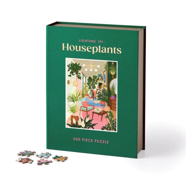 Lighting 101: Houseplants 500 Piece Book Puzzle | Allium Interiors