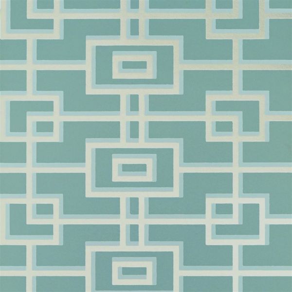 Designers Guild Wallpaper Rheinsberg Teal | Allium Interiors