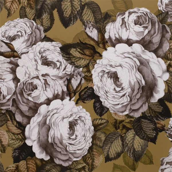 John Derian Wallpaper The Rose Copper | Allium Interiors