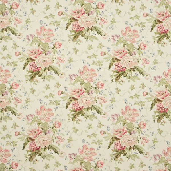 Sanderson Fabric Alsace Cream/Rose | Allium Interiors