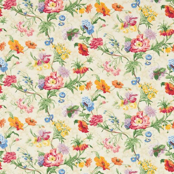 Sanderson Fabric Avening Neutral/Multi | Allium Interiors