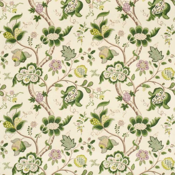 Sanderson Fabric Roslyn Green | Allium Interiors