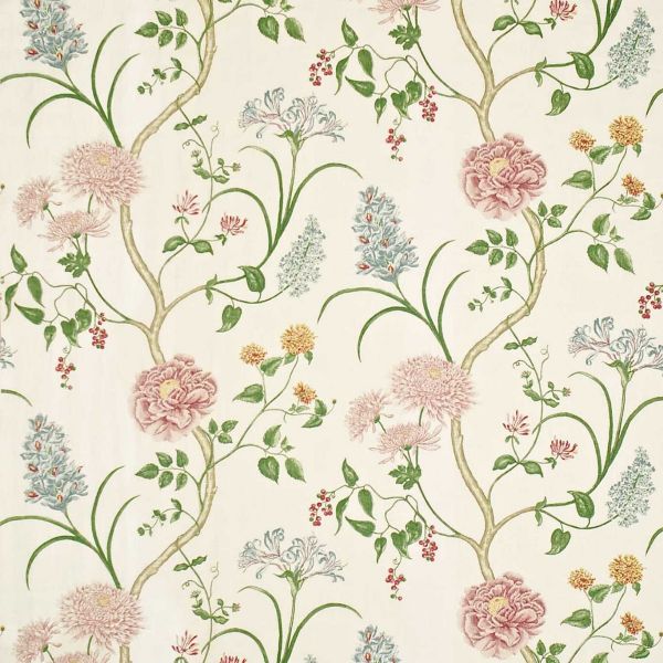Sanderson Fabric Summer Tree Lilac | Allium Interiors