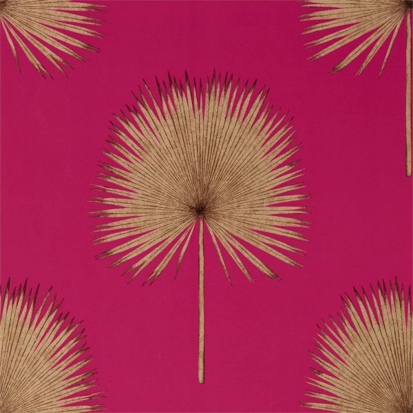 Sanderson Wallpaper Fan Palm Rhodera | Allium Interiors