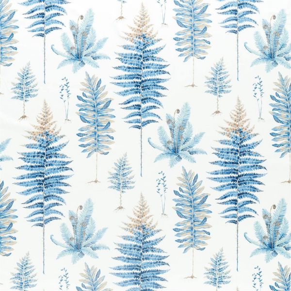 Sanderson Fabric Fernery China Blue | Allium Interiors