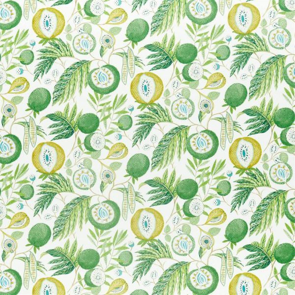 Sanderson Fabric Jackfruit Botanical Green | Allium Interiors