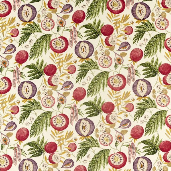 Sanderson Fabric Jackfruit Fig/Olive | Allium Interiors