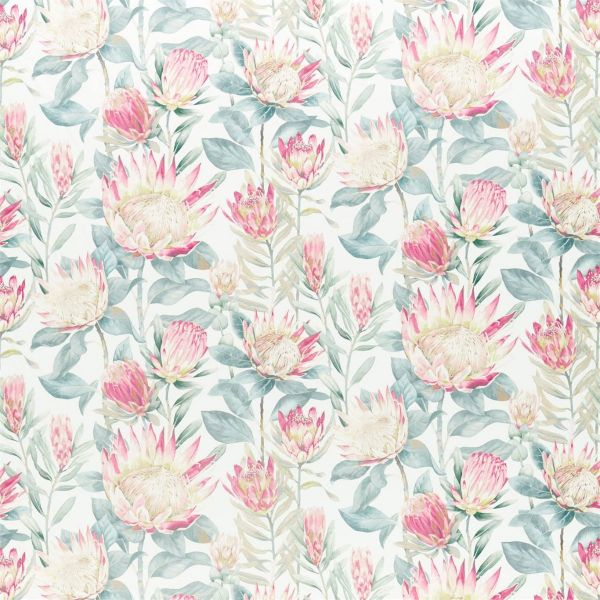 Sanderson Fabric King Protea Orchid Grey | Allium Interiors