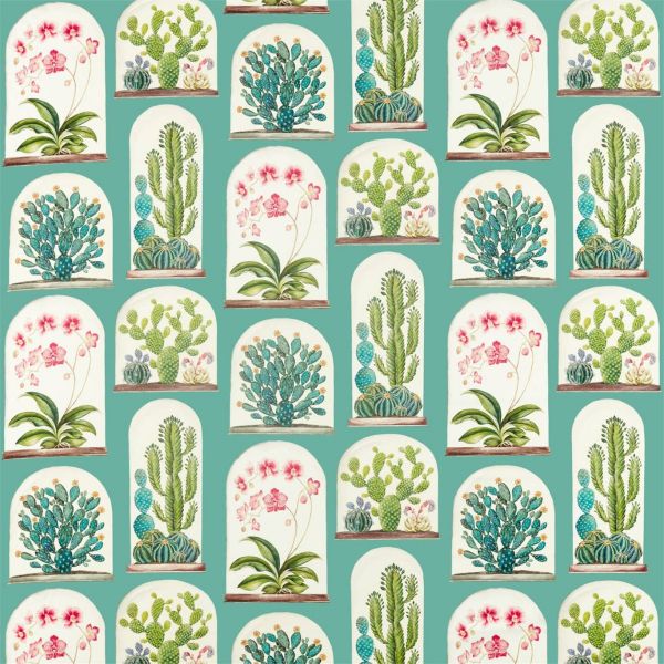 Sanderson Fabric Terrariums Eucalyptus/Bengal | Allium Interiors