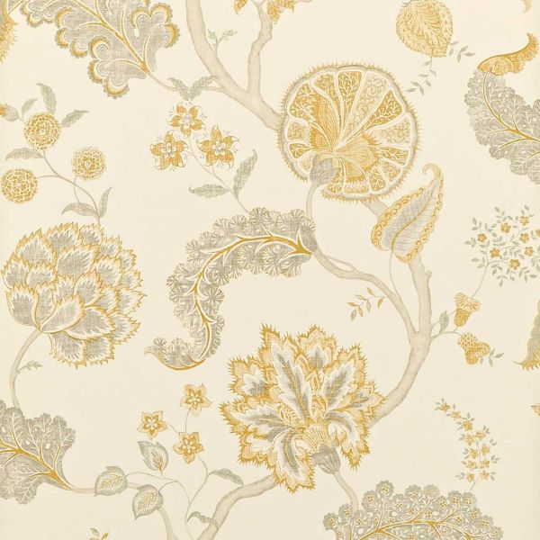 Sanderson Wallpaper Palampore Silver/Gold | Allium Interiors