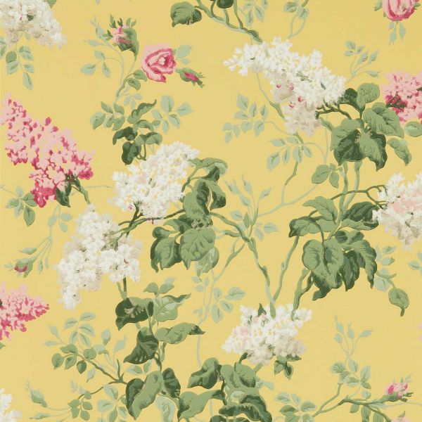 Sanderson Wallpaper Sommerville Carmen/Daffodil | Allium Interiors