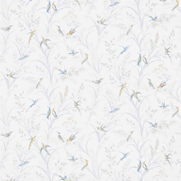 Sanderson Wallpaper Tuileries Silver/Multi | Allium Interiors