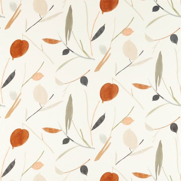 Scion Fabric Oxalis Spice/Raffia | Allium Interiors