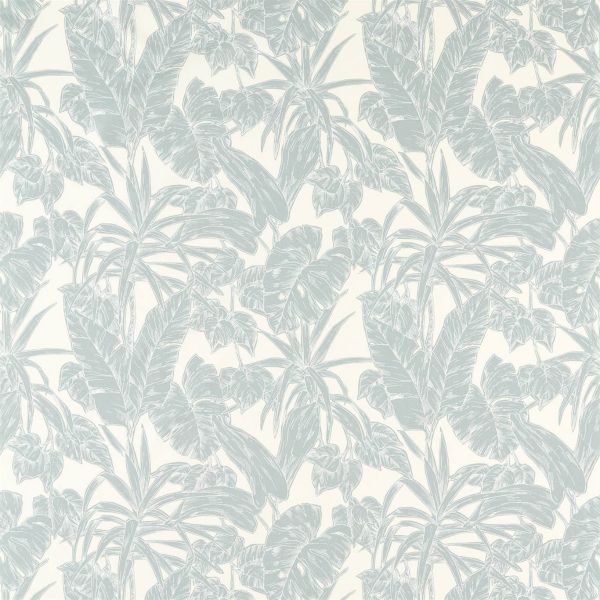 Scion Fabric Parlour Palm Frost | Allium Interiors