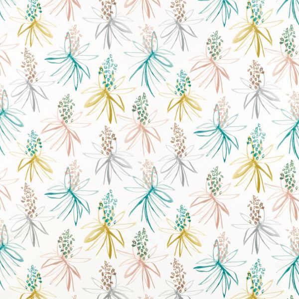 Scion Fabric Tillandsia Blush/Glacier | Allium Interiors