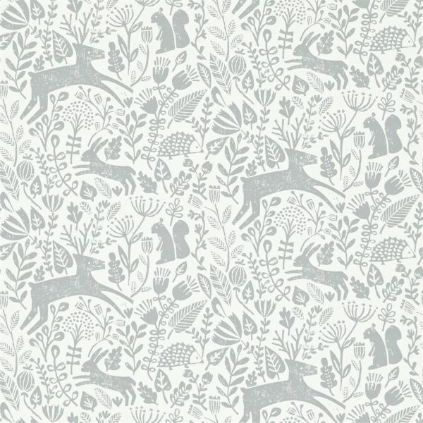 Scion Wallpaper Kelda Pewter | Allium Interiors