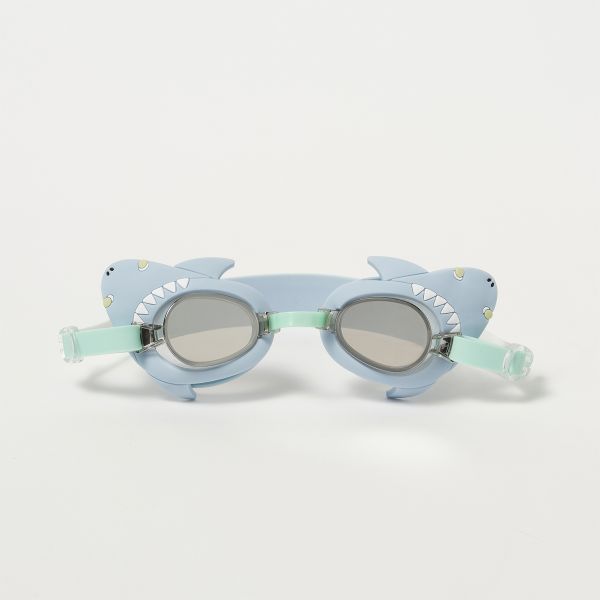 Sunnylife Kids Swim Goggles Salty the Shark Aqua | Allium Interiors