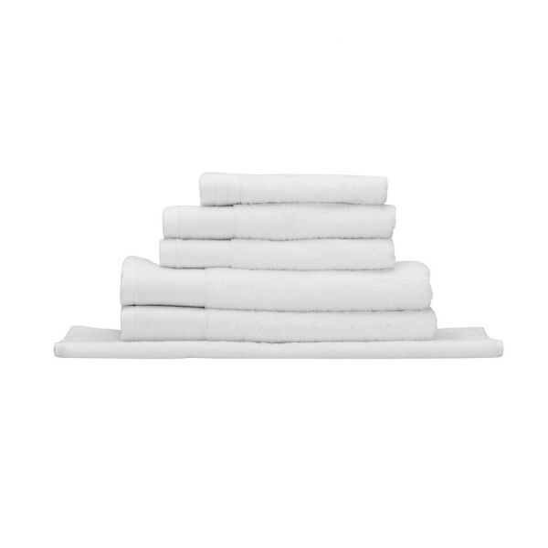 Vida Organic Towel White | Allium Interiors