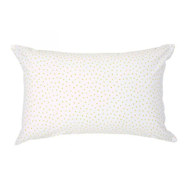 Christy Junior Speckles Citrine Pillowcase | Allium Interiors