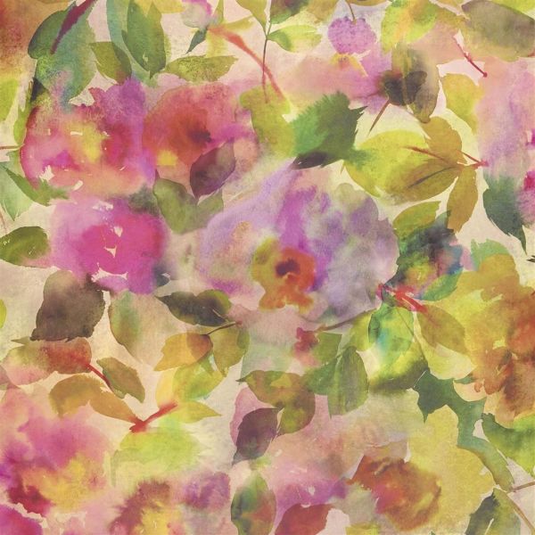 Designers Guild Wallpaper Surimono Berry  | Allium Interiors