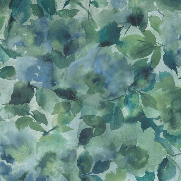 Designers Guild Wallpaper Surimono Celadon | Allium Interiors
