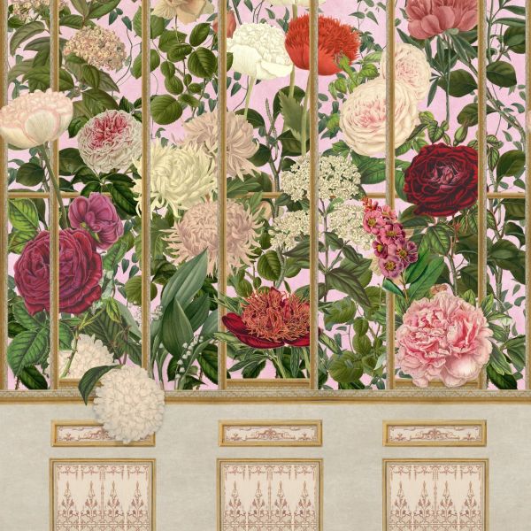 Mind The Gap Wallpaper The Imperial Flora | Allium Interiors