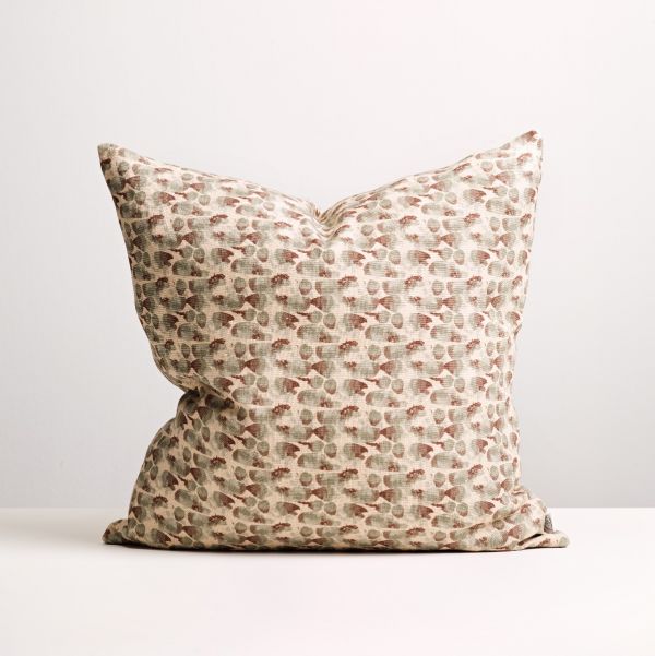 Thread Design Flutter Olive Cushion | Allium Interiors