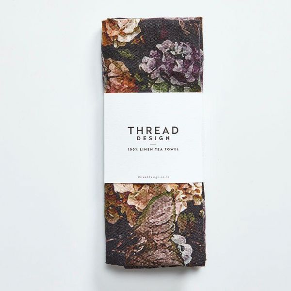 Thread Design Hydrangea Tea Towel | Allium Interiors