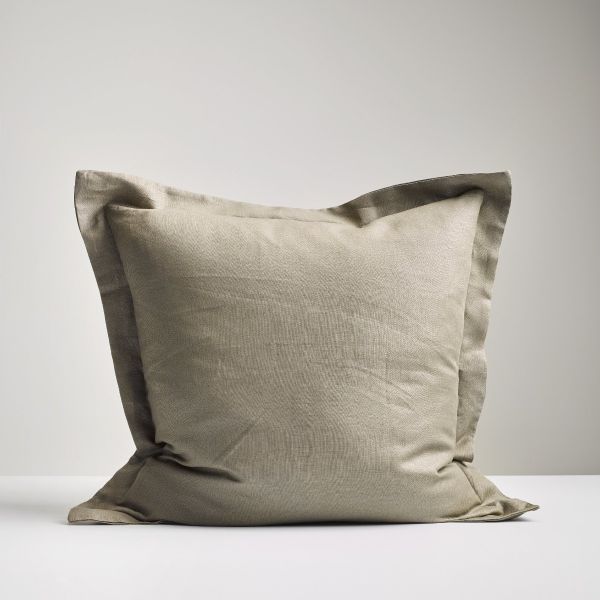 Thread Design Olive Euro Pillowcase | Allium Interiors