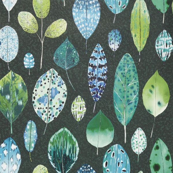 Designers Guild Wallpaper Tulsi Viridian | Allium Interiors