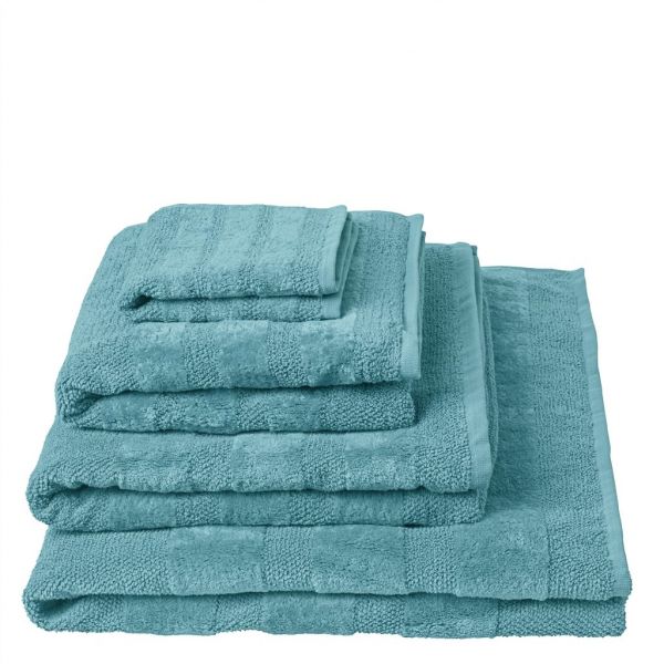 Designers Guild Towels Coniston Turquoise | Allium Interiors