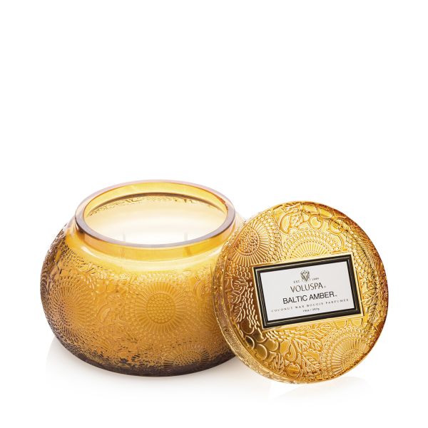 Voluspa Candle Chawan Bowl Baltic Amber | Allium Interiors