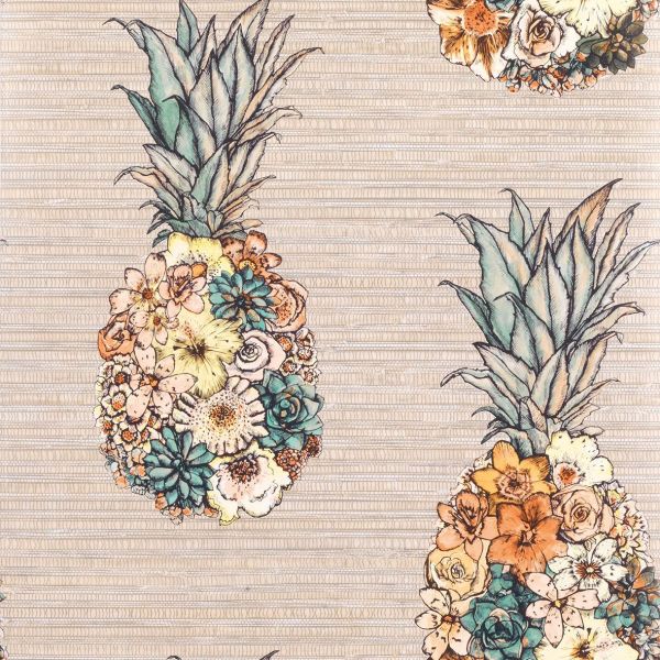 Matthew Williamson Wallpaper Ananas W7266-02 | Allium Interiors