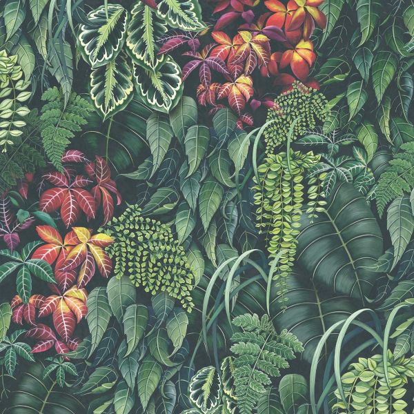 Osborne & Little Wallpaper Green Wall 01 | Allium Interiors
