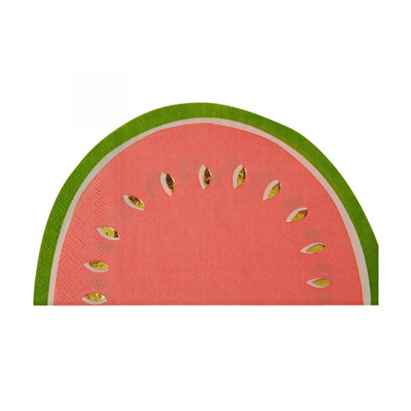 Meri Meri Fruit Watermelon Napkin | Allium Interiors