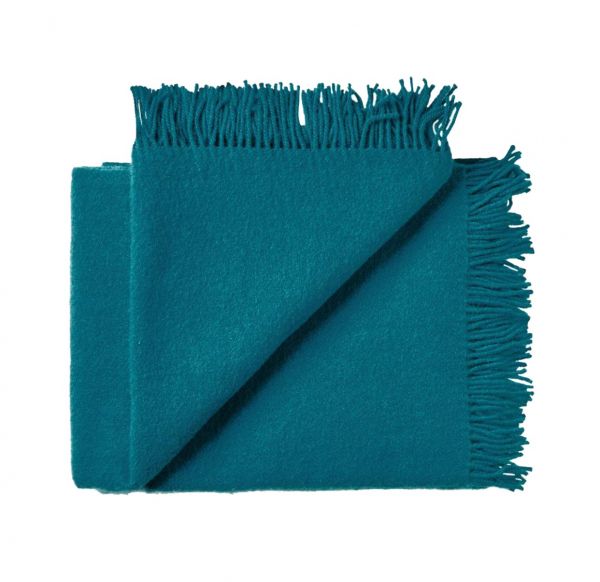 Weave Throw Nevis Turquoise | Allium Interiors