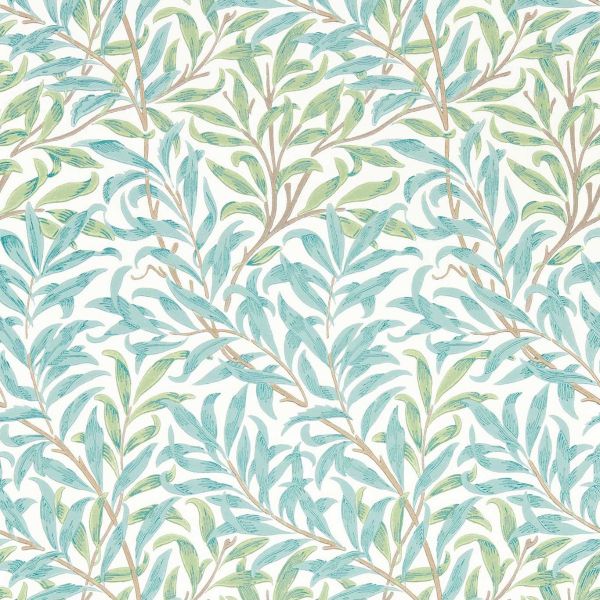 Morris & Co. Wallpaper Willow Boughs Willow/Seaglass | Allium Interiors