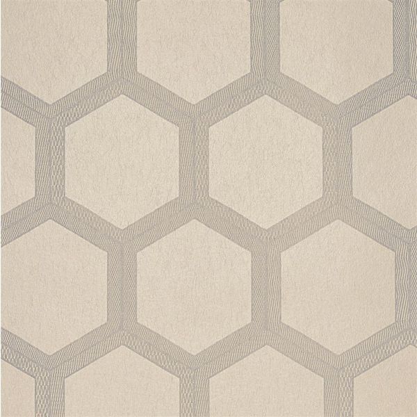 Designers Guild Wallpaper Zardozi Oyster | Allium Interiors