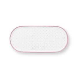 Pip Studio Jolie Dots Gold Pink Plate 