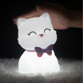 Stellar Kids Nightlight Rechargeable Squishy Cat Lulu