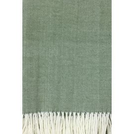 Alashan Throw Adirondack Herringbone Beach Grass
