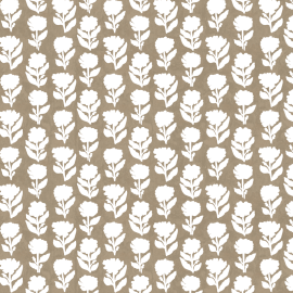 Anna Spiro Wallpaper Marigold Solid Taupe