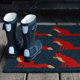 Anorak Door Mat Proud Fox